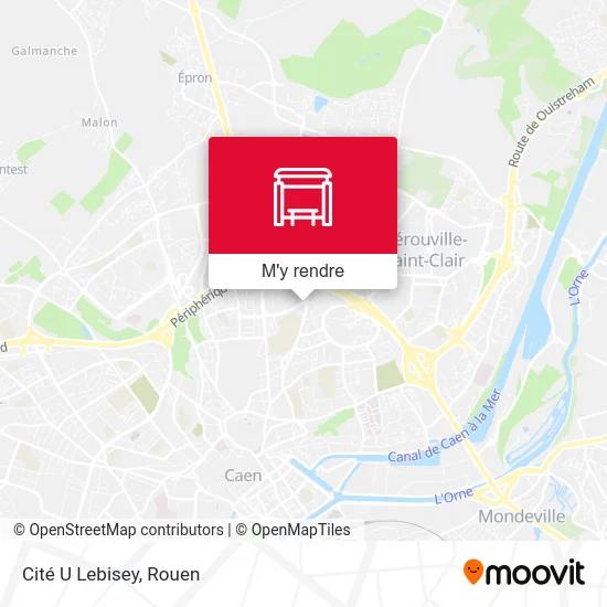 Cité U Lebisey plan