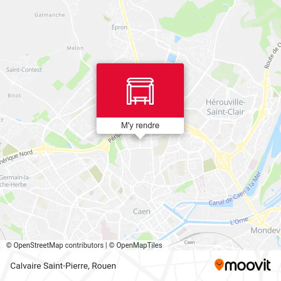 Calvaire Saint-Pierre plan