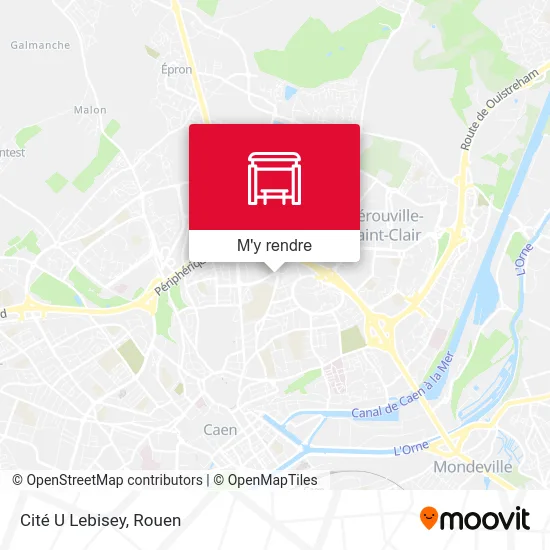 Cité U Lebisey plan