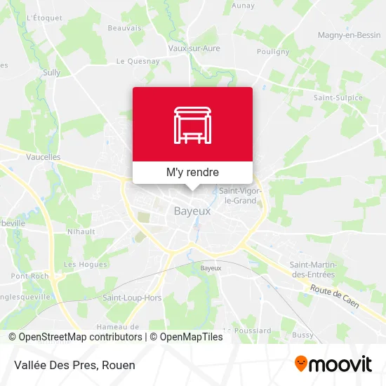 Vallée Des Pres plan