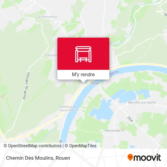 Chemin Des Moulins plan