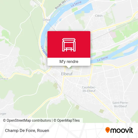 Champ De Foire plan