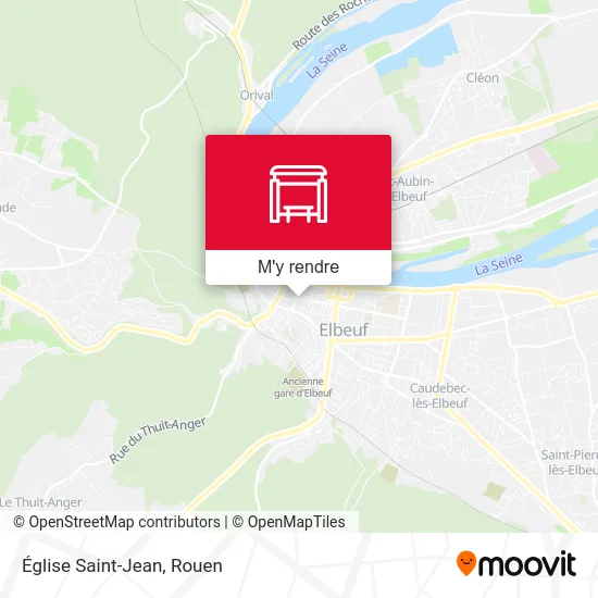 Église Saint-Jean plan