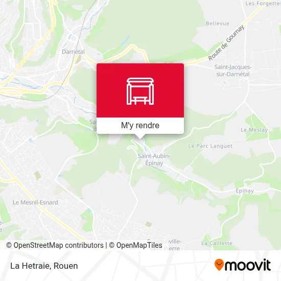 La Hetraie plan