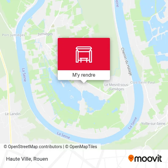 Haute Ville plan