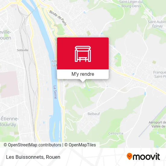 Les Buissonnets plan