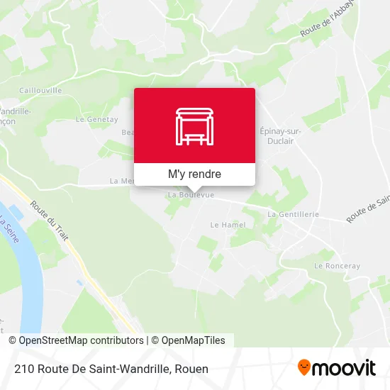 210 Route De Saint-Wandrille plan