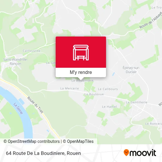 64 Route De La Boudiniere plan