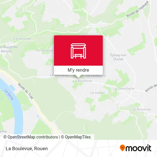 La Boulevue plan