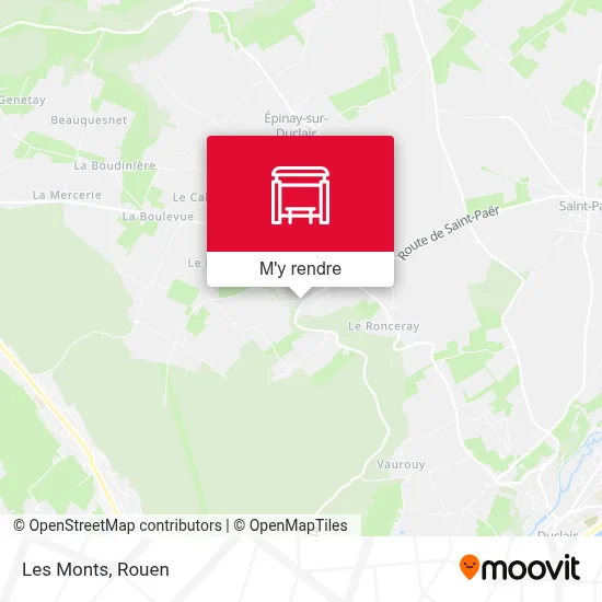 Les Monts plan