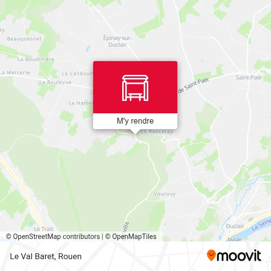 Le Val Baret plan