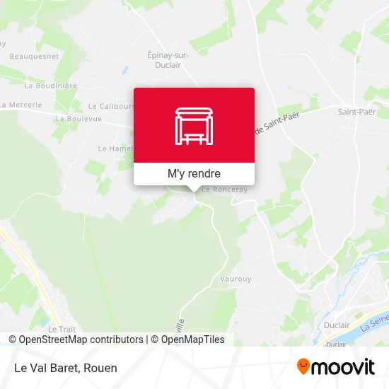 Le Val Baret plan