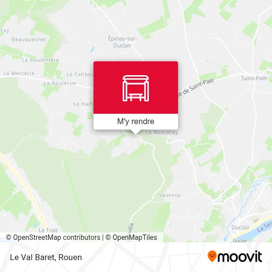 Le Val Baret plan