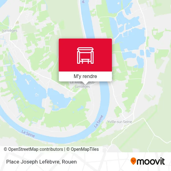 Place Joseph Lefèbvre plan