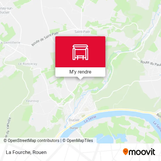 La Fourche plan