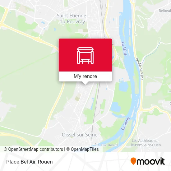 Place Bel Air plan