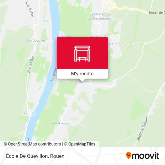 École De Quevillon plan