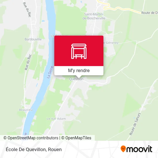École De Quevillon plan