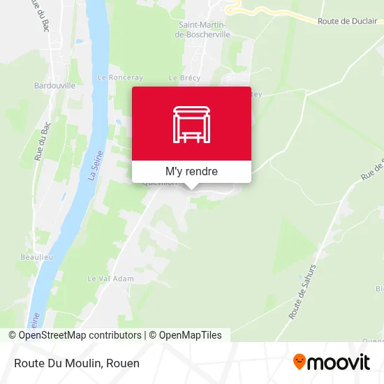 Route Du Moulin plan