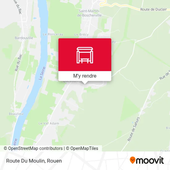 Route Du Moulin plan