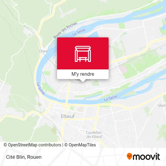 Cité Blin plan