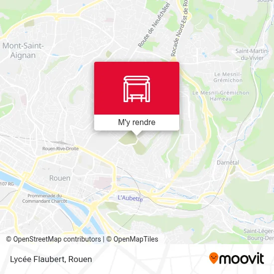 Lycée Flaubert plan