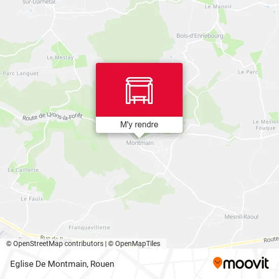 Eglise De Montmain plan