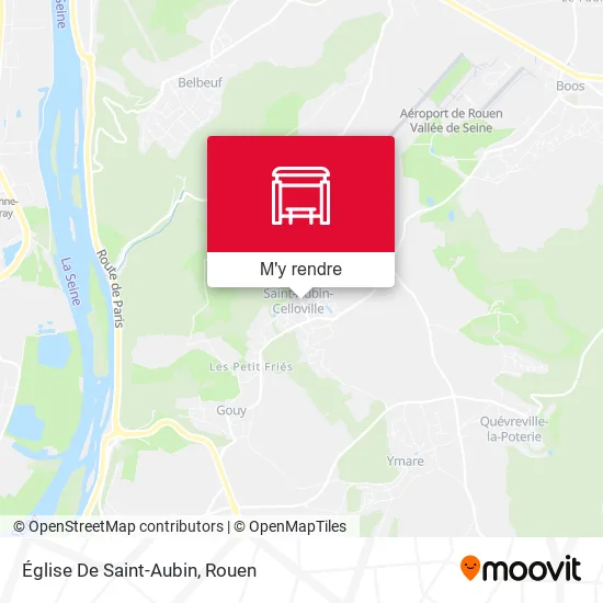 Église De Saint-Aubin plan