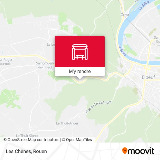 Les Chênes plan