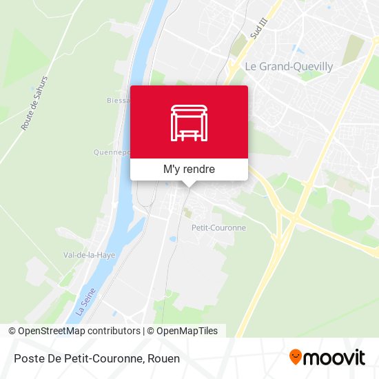 Poste De Petit-Couronne plan