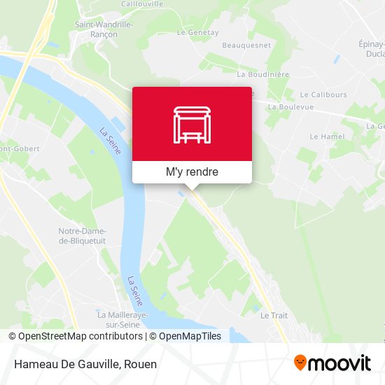 Hameau De Gauville plan