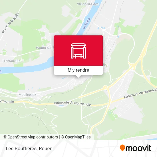 Les Bouttieres plan