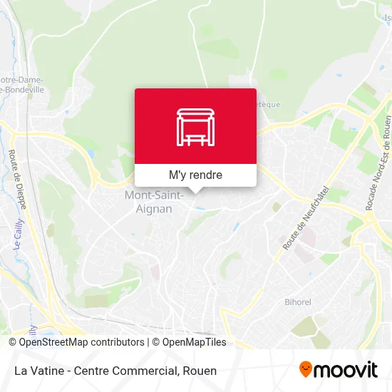 La Vatine - Centre Commercial plan