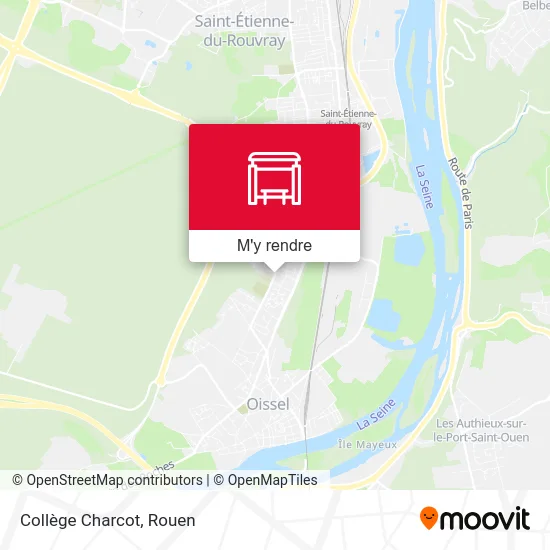 Collège Charcot plan