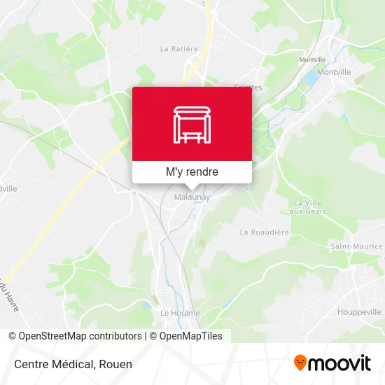 Centre Médical plan