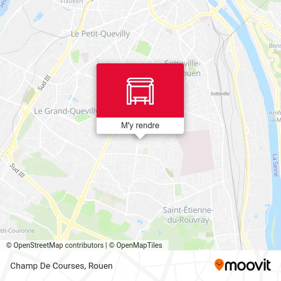 Champ De Courses plan