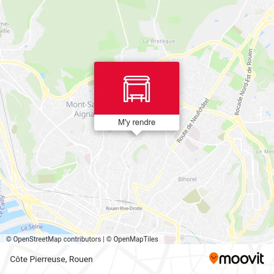 Côte Pierreuse plan