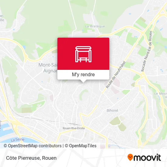 Côte Pierreuse plan