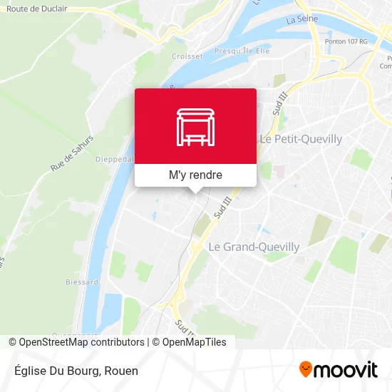 Église Du Bourg plan