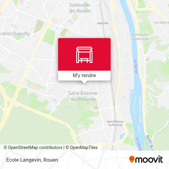 École Langevin plan