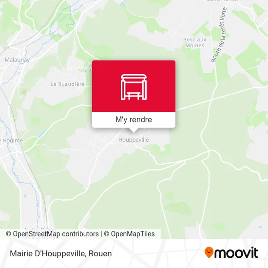 Mairie D'Houppeville plan