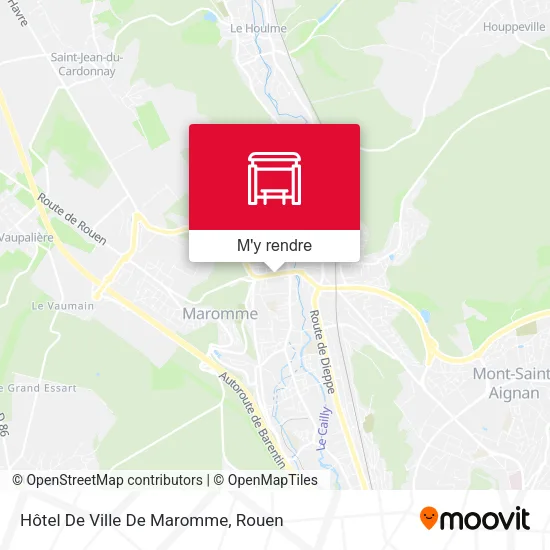 Hôtel De Ville De Maromme plan