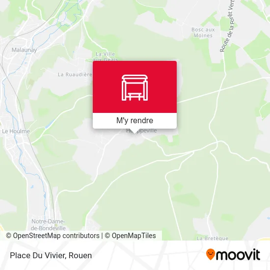 Place Du Vivier plan