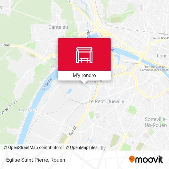 Église Saint-Pierre plan