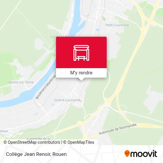 Collège Jean Renoir plan