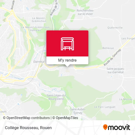 Collège Rousseau plan