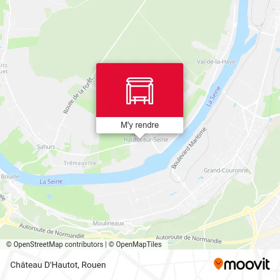 Château D'Hautot plan