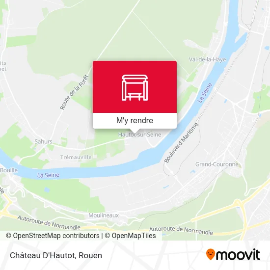Château D'Hautot plan