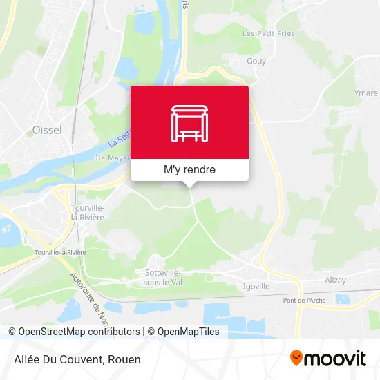 Allée Du Couvent plan