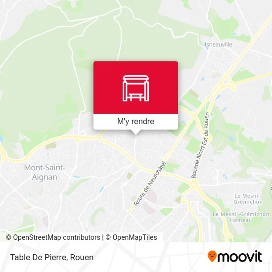 Table De Pierre plan